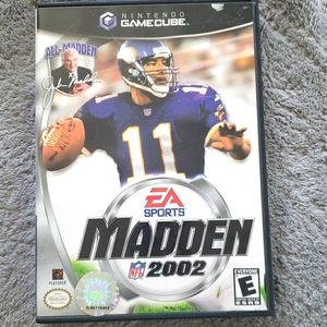 Madden NFL 2002 Game Cube game